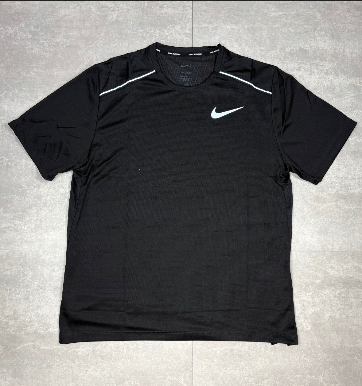 NIKE MILER 1.0 TSHIRT BLACK